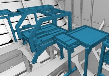 Equipment foundations in Cadmatic Hull